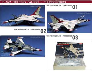 48 ACADEMY F 16C FIGHTING FALCON   THUNDERBIRDS  