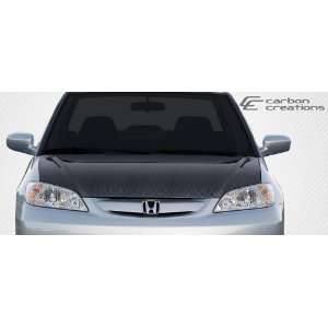    2004 2005 Honda Civic 2DR/4DR Carbon Creations OEM Hood Automotive