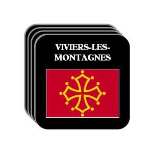  Midi Pyrenees   VIVIERS LES MONTAGNES Set of 4 Mini 