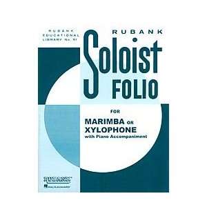 Soloist Folio   Xylophone or Marimba and Piano  Sports 