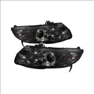  Spyder Projector Headlights 06 08 Honda Civic Automotive