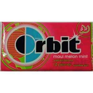   Orbit Sugar Free Gum   Maui Melon Mint Case Pack 24