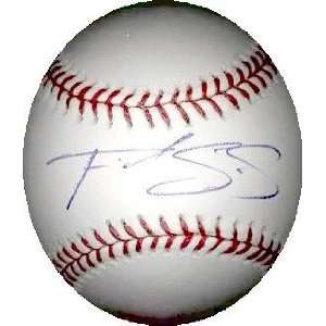Franklin Gutierrez autographed Baseball