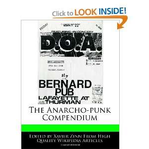  The Anarcho punk Compendium (9781240937493) Xavier Zinn 