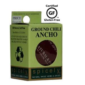   Gluten Free Ground Chili Ancho  Low Shipping Rate applies
