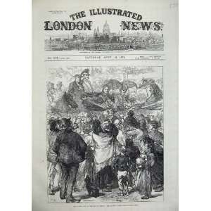  1873 Queen Visit London Hackney Road Carriage People