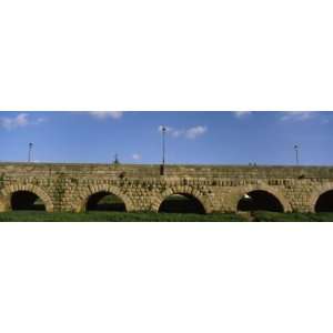  Lampposts on a Roman Aqueduct, Merida, Badajoz, Spain Travel 