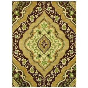  Shaw Mirabella Andora Gold 20200 3 x 5 Area Rug