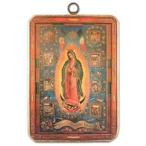    Decoupage wall adornment, Virgin of Guadalupe