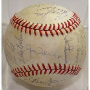    1979 Mets Team 27 SIGNED ONL Feeney Baseball