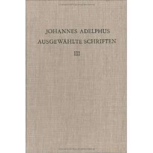   ) Johannes Adelphus, Marsilio Ficino, Bodo Gotzkowsky Books