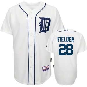  New Prince Fielder Jersey Detroit Tigers #28 Home White 