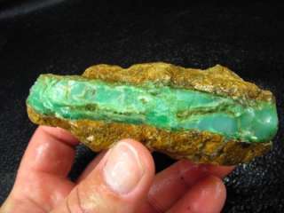 NA   Unique CHRYSOPRASE Rough   7.0ounces  