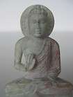 Stone Buddha ~ 2 very small figure, Abhaya appeasement