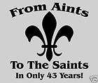 aints to saints t shirt funny new orleans shirt $