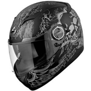  Scorpion Skull EXO 500 Road Race Motorcycle Helmet   Matte 