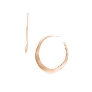  Ippolita Lite Links   Number 3 Rose Hoop Earrings 