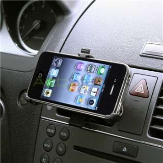 CAR AIR VENT MOUNT HOLDER CRADLE FOR APPLE IPHONE 4 4G  