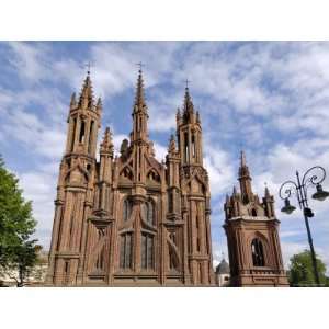  St. Annes Church, Vilnius, Unesco World Heritage Site 