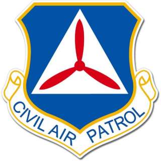 US Air Force Civil Air Patrol Command Emblem Sticker Decal Mural 