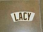 PITTSBURGH PIRATES GAME USED JERSEY NAME PLATE   LEE LA