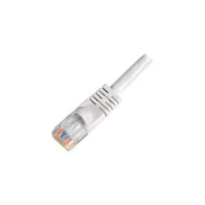  7 White Cat5e Utp Patch Cord For 350mhz High Speed Data 
