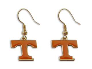 Tennessee VOLS Volunteers Dangle Logo Earring Set Ncaa Charm Gift