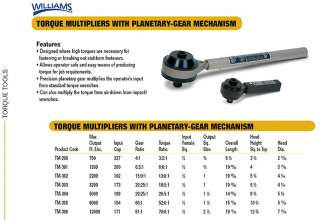 Can also multiply the torque from air driven (non impact) wrenches 