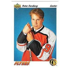    1991 92 Upper Deck #64 Peter Forsberg Rookie