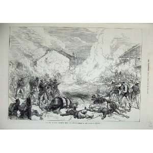  1874 War Spain Battle Muro Estella Village Abarzuza