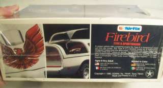   FIREBIRD TYPE K TRANSPORT Muscle hot rod vintage AIRFIX Car Model Kit