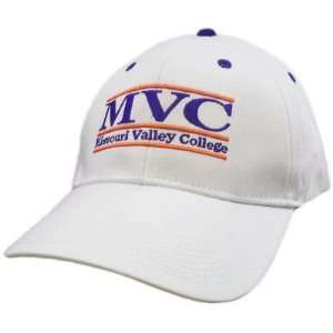   VALLEY COLLEGE MVC RETRO BAR SNAPBACK NCAA WHITE PURPLE VIKINGS