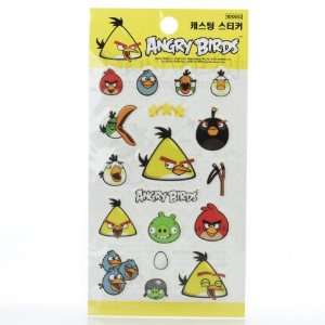  Rovio Angry Birds Assorted Stickers Yellow Bird Toys 