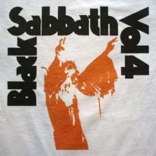 Black Sabbath Vol 4 t shirt Tall & long sleeve & Jersey & Ladies vtg 