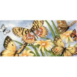  Butterfly Vignette kit (cross stitch) Arts, Crafts 