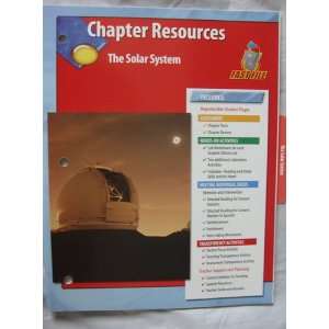     Chapter Resources   Fast File   The Solar System Glencoe Books