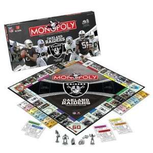  Oakland Raiders Collectors Edition Monopoly Toys & Games