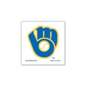  MILWAUKEE BREWERS OFFICIAL LOGO TATTOO 4 PACK Sports 