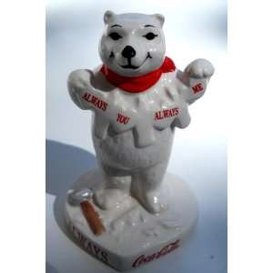  Always You Always Me Coca Cola Polar Bear 3 Figurine 