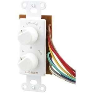    WIRE IW 202 SOURCE/SPEAKER SELECTOR SWITCH (WHITE)