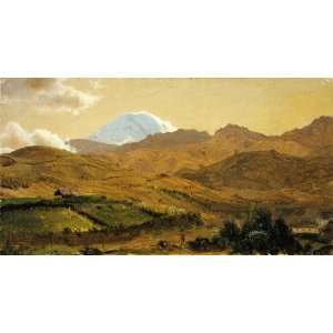 Hand Made Oil Reproduction   Frederic Edwin Church   24 x 12 inches 