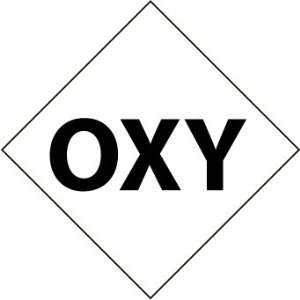 Nfpa Label Symbols 4 Oxy 