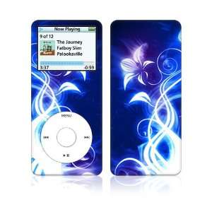 Apple iPod Nano (1st Gen) Decal Vinyl Sticker Skin   Electric Flower