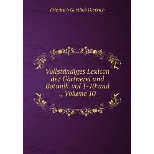   (German Edition) (9785875607189) Friedrich Gottlieb Dietrich Books
