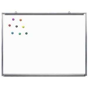  Magnetic Steel Whiteboard with Aluminum Frame (6x4 