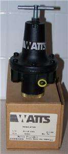 Watts Regulator R119 04C / R11904C 1/2 0 125 PSI Watts Fluid Air New 