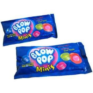 Blow Pops   Minis, 2 oz packs, 24 count Grocery & Gourmet Food