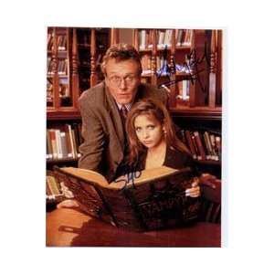   Gellar and Anthony Head (Slight Wear) Photo