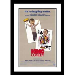 The King of Comedy 32x45 Framed and Double Matted Movie Poster   Style 