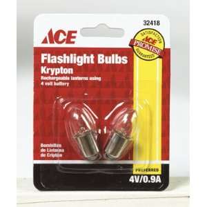  Cd/2 x 12 Ace Krypton Rechargebale Flashlight Bulb (43 